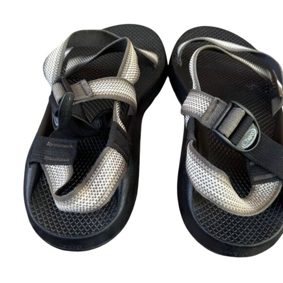 Chaco Z1 Classic Mens Sandals Split Gray Outdoor Hiking Beach Utility Size 10 - Picture 6 of 11